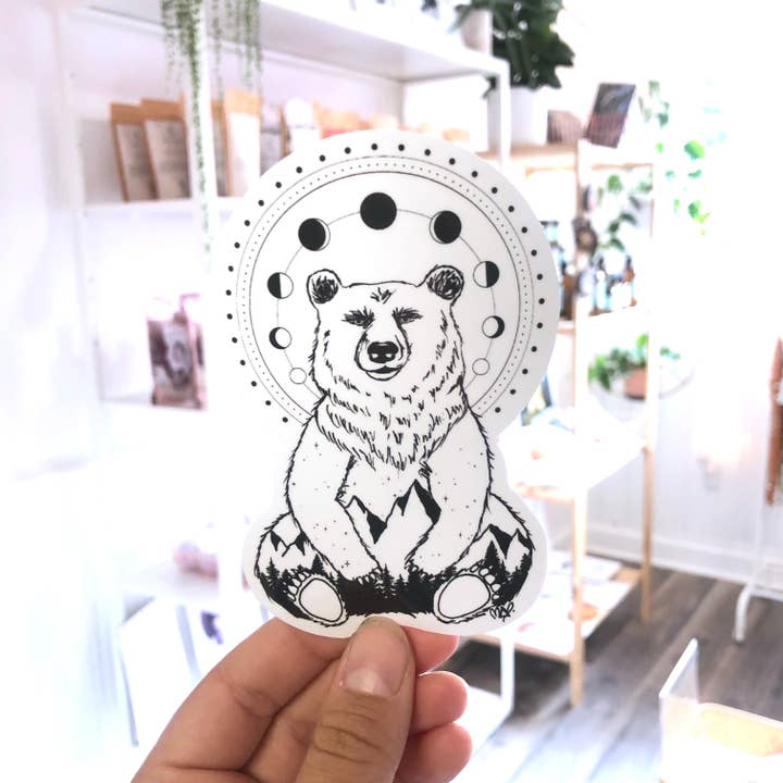 Meli TheLover – wholesale Sticker – Stickers Waterproof Vinyl - Mystic Bear