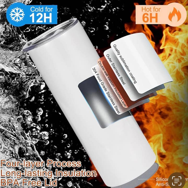 Fox Hollow & Co. - Wholesale Water Bottle - I'm Kinda A Bill Dill 20 oz Tumbler Stainless Steel Straw 3PC Set3