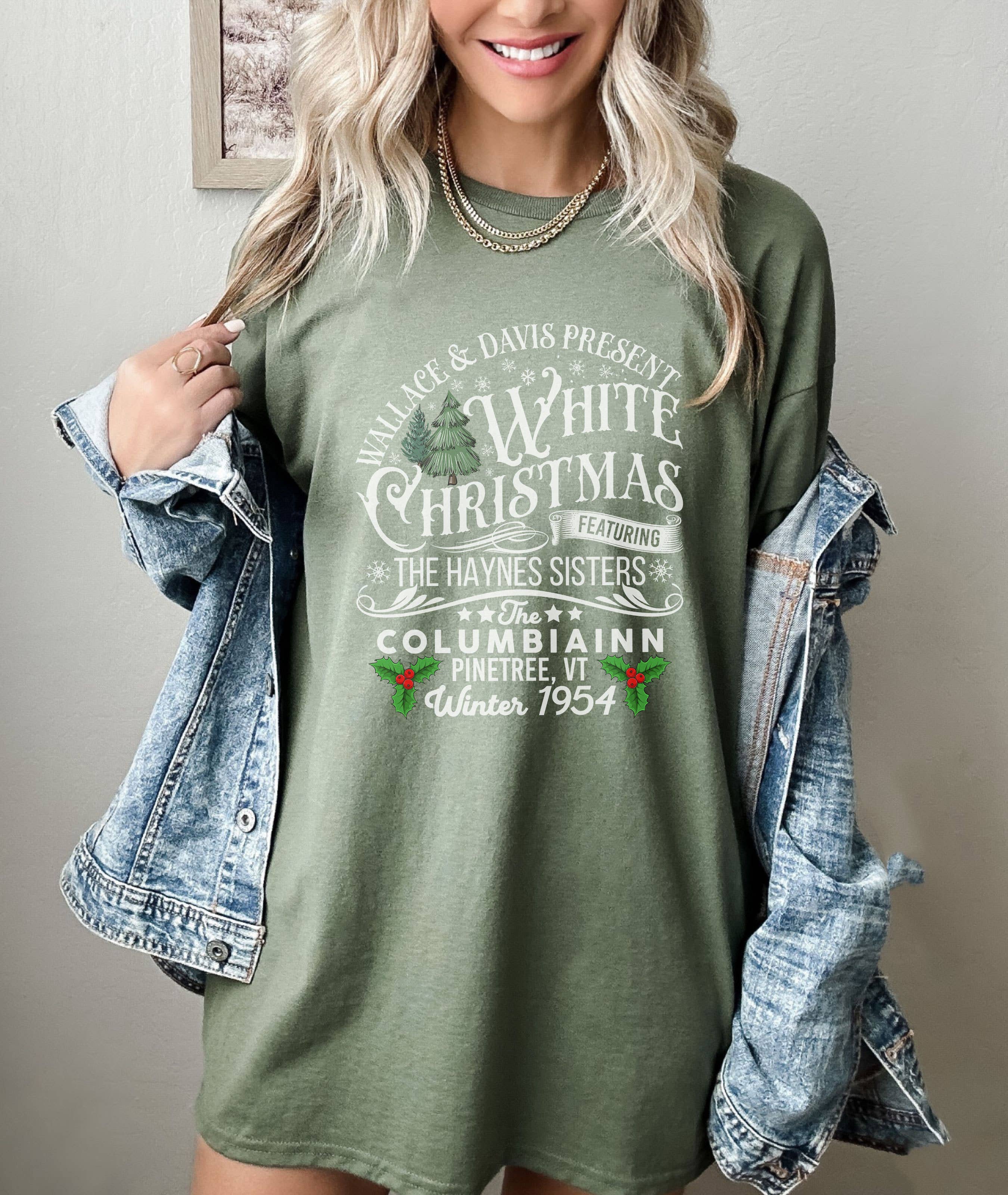 SONDO DESIGN LTD – wholesale T-shirt (graphic) – women's – White Christmas Movie 1954 T-Shirt, The Haynes Sisters Shirt0