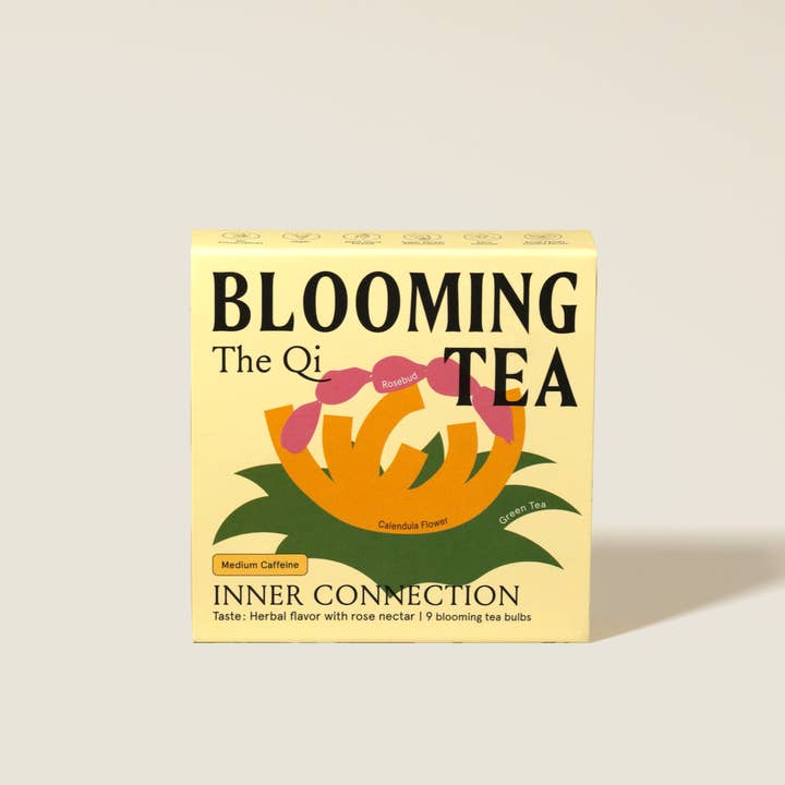 The Qi – wholesale Health/detox tea – Inner Connection Blooming Tea