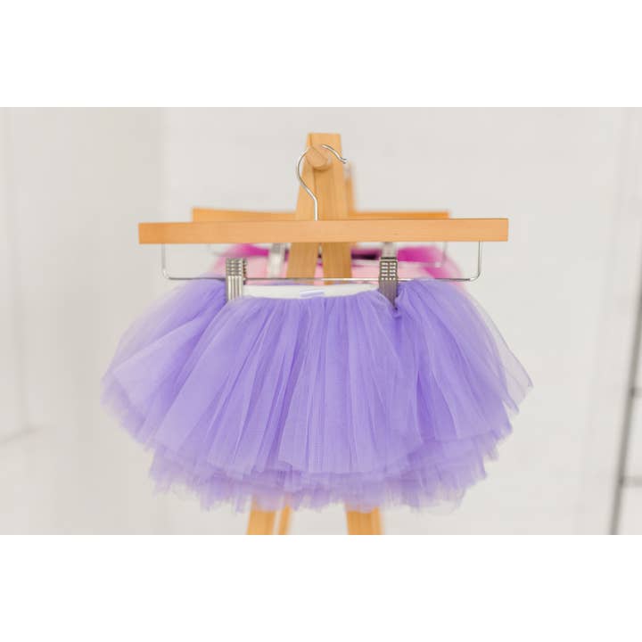 The Glam Goat - Wholesale Tutu - Kids - Full Layered Soft Purple Tutu, Full Tutu Skirt, Lavender4