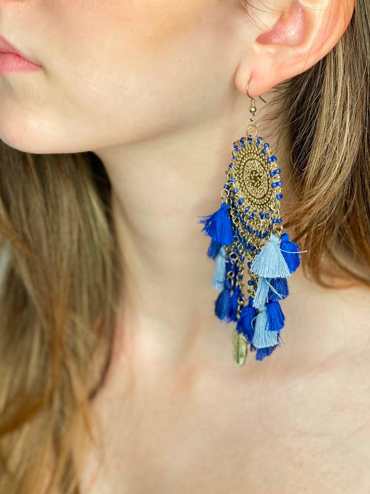 Tahina - Earrings for wholesale by Glamdust