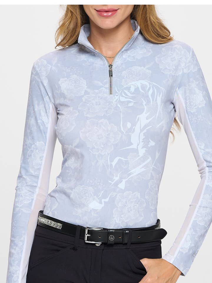 Dancing Equestrian - Wholesale Athletic Top - Women's - Mystic Stallion Baselayer