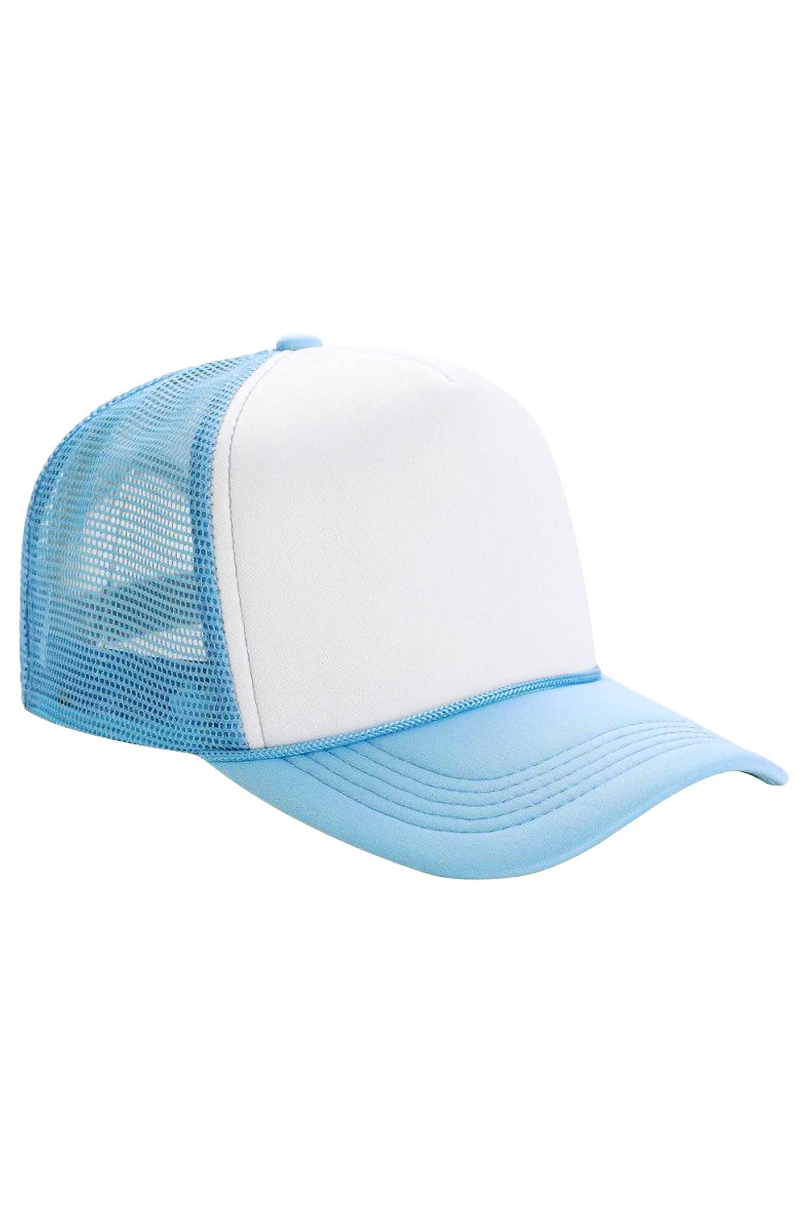 Cap Zone – boné - Mulher por atacado – Chapéu de caminhoneiro de espuma de cinco painéis multitons24