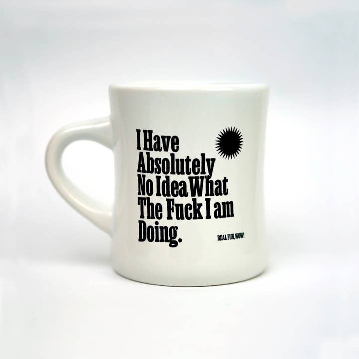 Real Fun, Wow! - Wholesale Coffee Mug - 'No Idea' Diner Mug