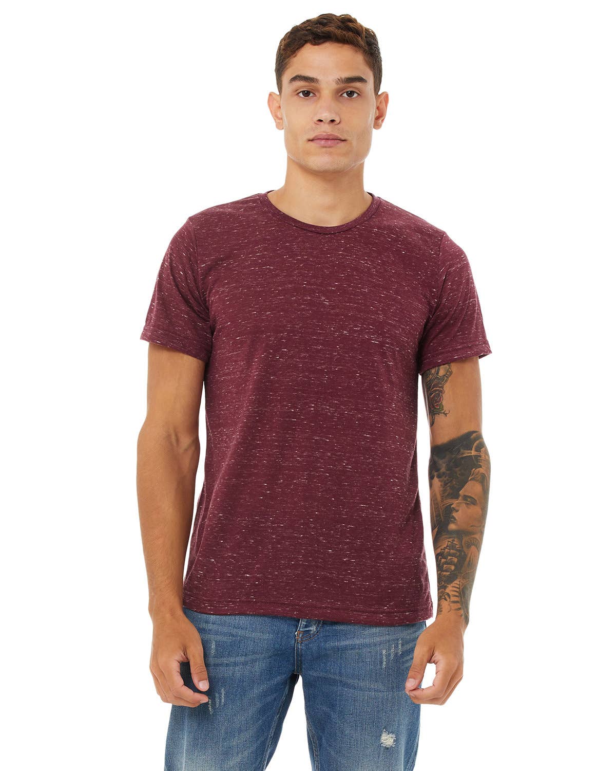 Total Apparel - Wholesale T-Shirt - Men's - Bella + Canvas 3650 Unisex Poly-Cotton Short-Sleeve T-Shirt14
