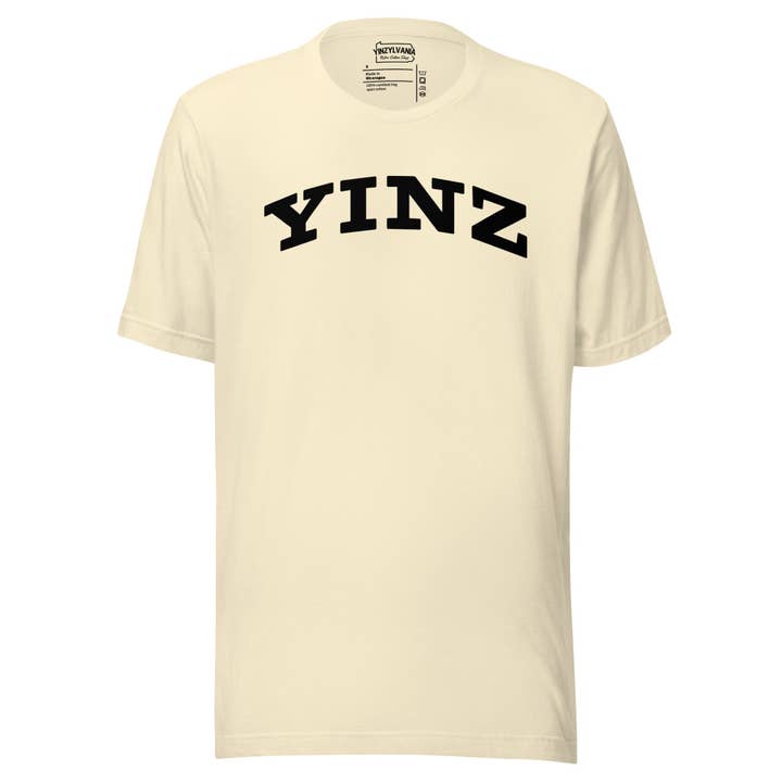 Yinzylvania - Wholesale Screen Printed T-Shirt - Unisex - YINZ - Collegiate6