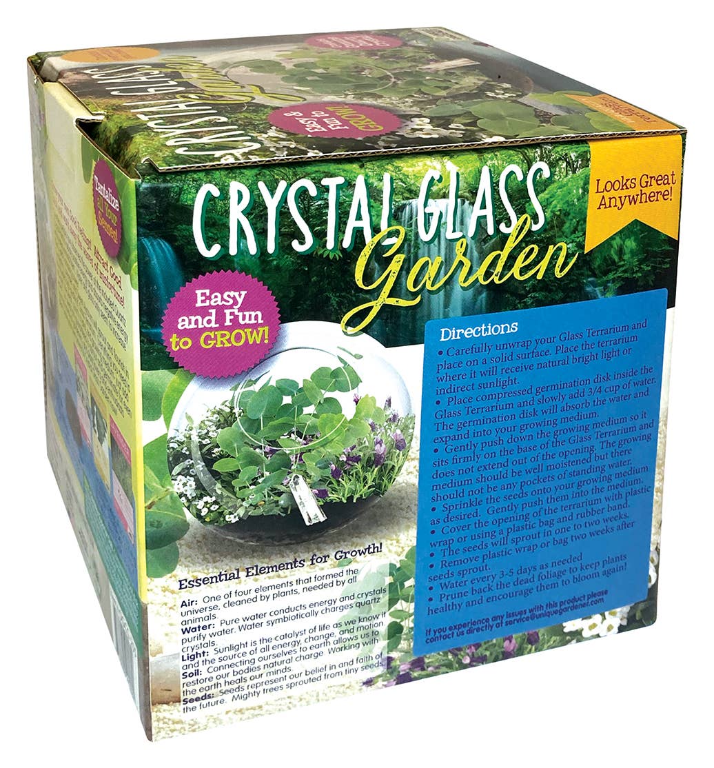 Silver Circle Products - Wholesale Terrarium - Crystal Glass Garden Glass Terrarium2