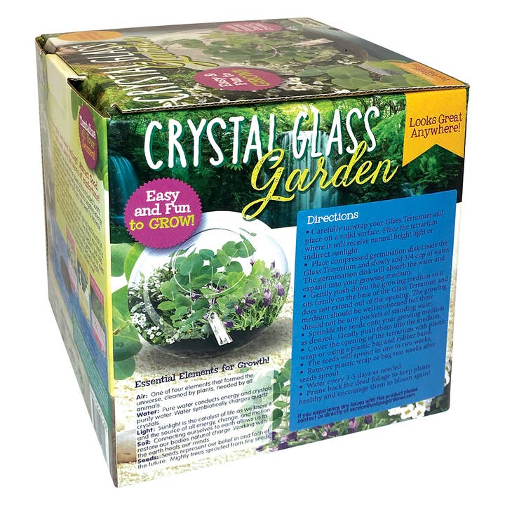 Silver Circle Products - Wholesale Terrarium - Crystal Glass Garden Glass Terrarium2