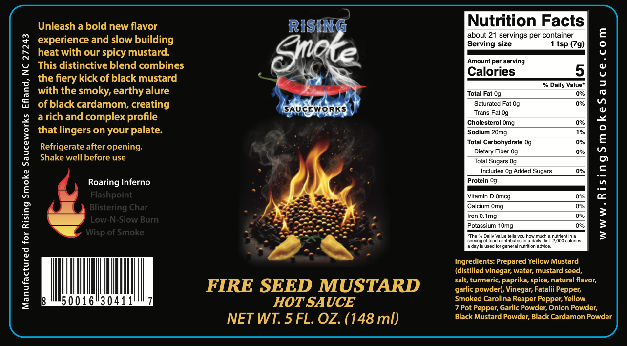 Rising Smoke Sauceworks – Engroshandel Hot sauce – Blandet kasse med super-stærke hot sauces4