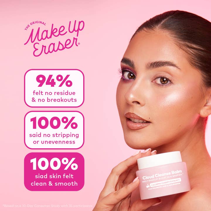 The Original MakeUp Eraser - Wholesale Facial cleanser - Cherry Cloud Cleanse Balm | Emulsifying Korean Melt - 50ml3