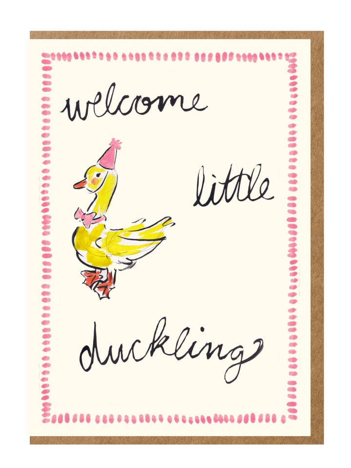 Bienvenido Patito (Rosa) para venta al por mayor de MaryAnna Emerson