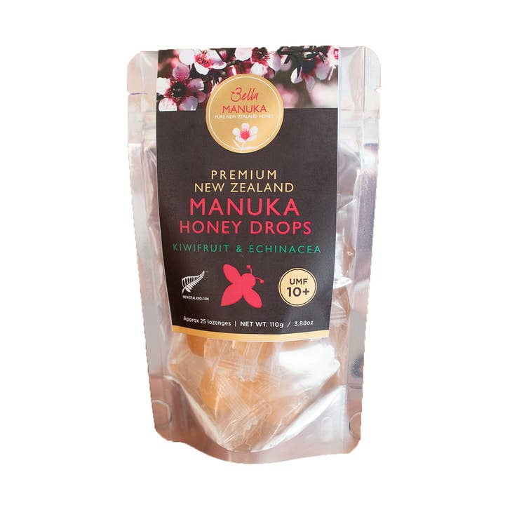 Manuka - Kiwifruit & Echinacea - 110g Net Weight for wholesale by Bella New Zealand Honey