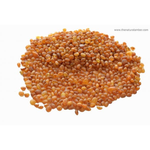 Cuentas sueltas de ámbar crudo en forma de oliva color miel para venta al por mayor de The Natural Amber