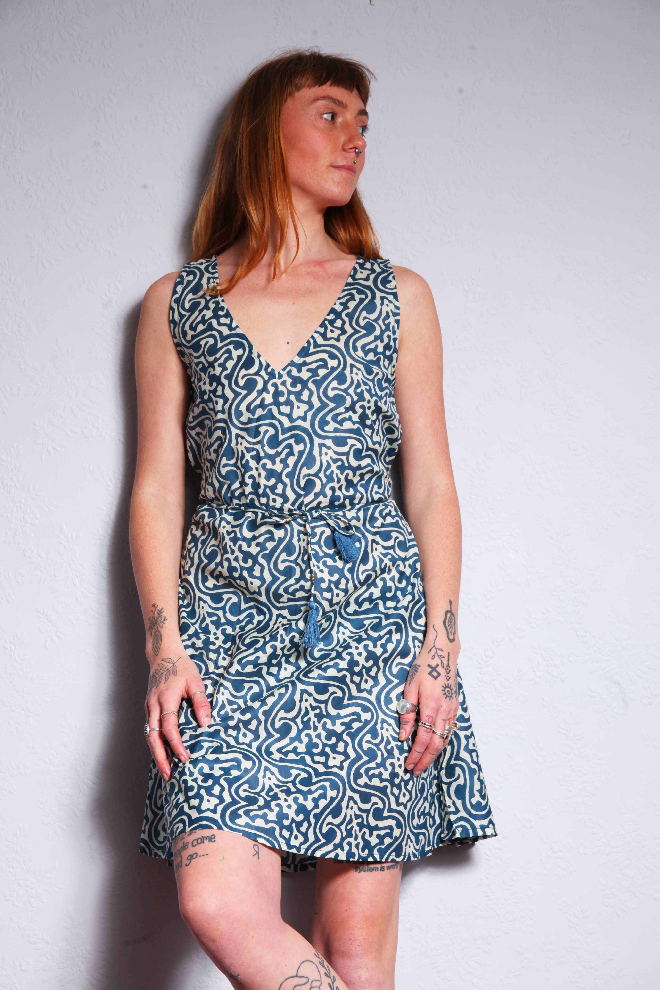 Emma's Emporium – wholesale Dress – Women's – SS005 Cotton Bias Cut Dress5