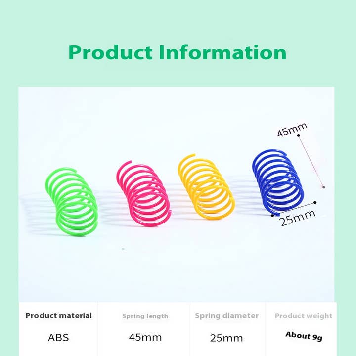 TYPE Jumping Spring Toy for Cats – Colorful & Fun_CWMM7178 for wholesale on Faire4