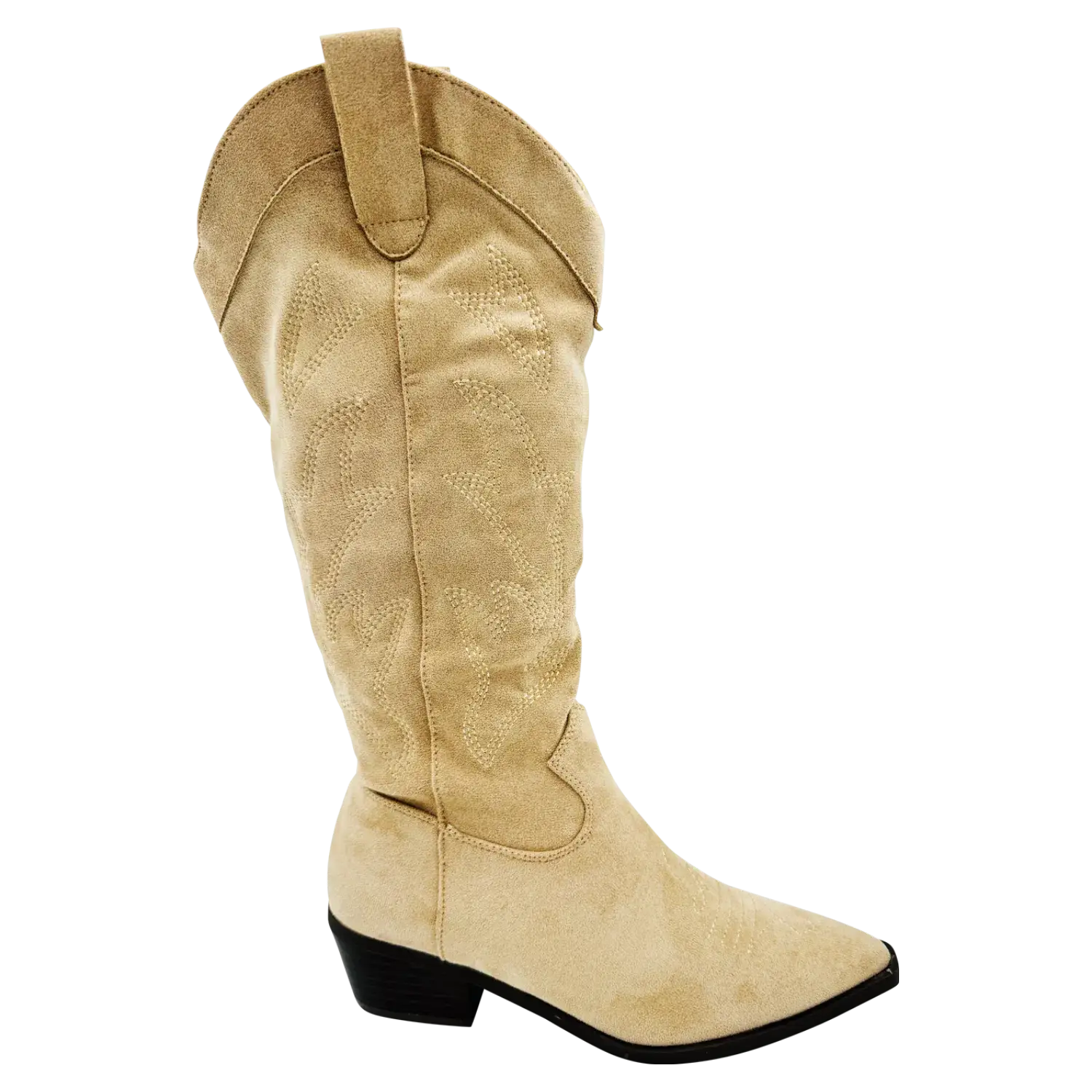 Rentoes – wholesale Cowboystövlar - Dam – Dambroderade knähöga västerländska retro stövlar VS-8313