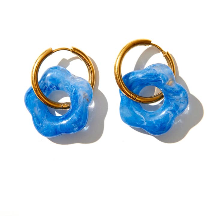 Emeldo - Wholesale Hoop Earrings - Gloria Hoops // Select Colour4