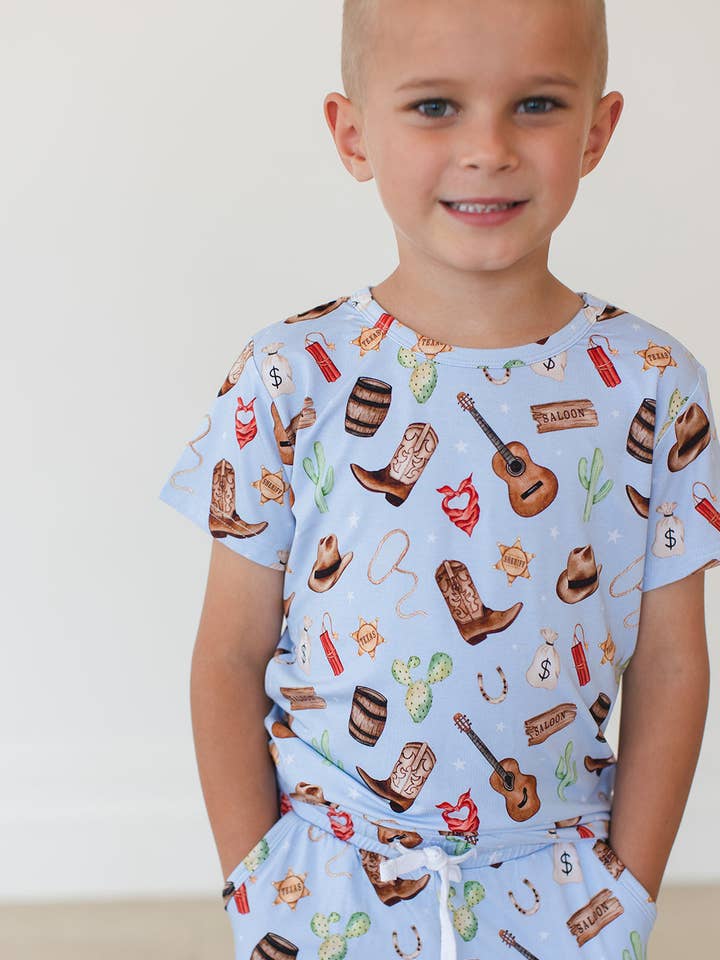 Conjunto corto de bolsillo - Vaquero para venta al por mayor de Blush Lotus