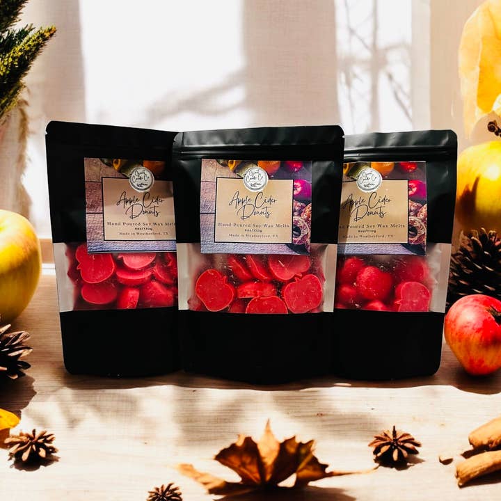 Soy Wax Melts-6oz Bag-Apple Cider Donuts for wholesale by Grant Candle Co.