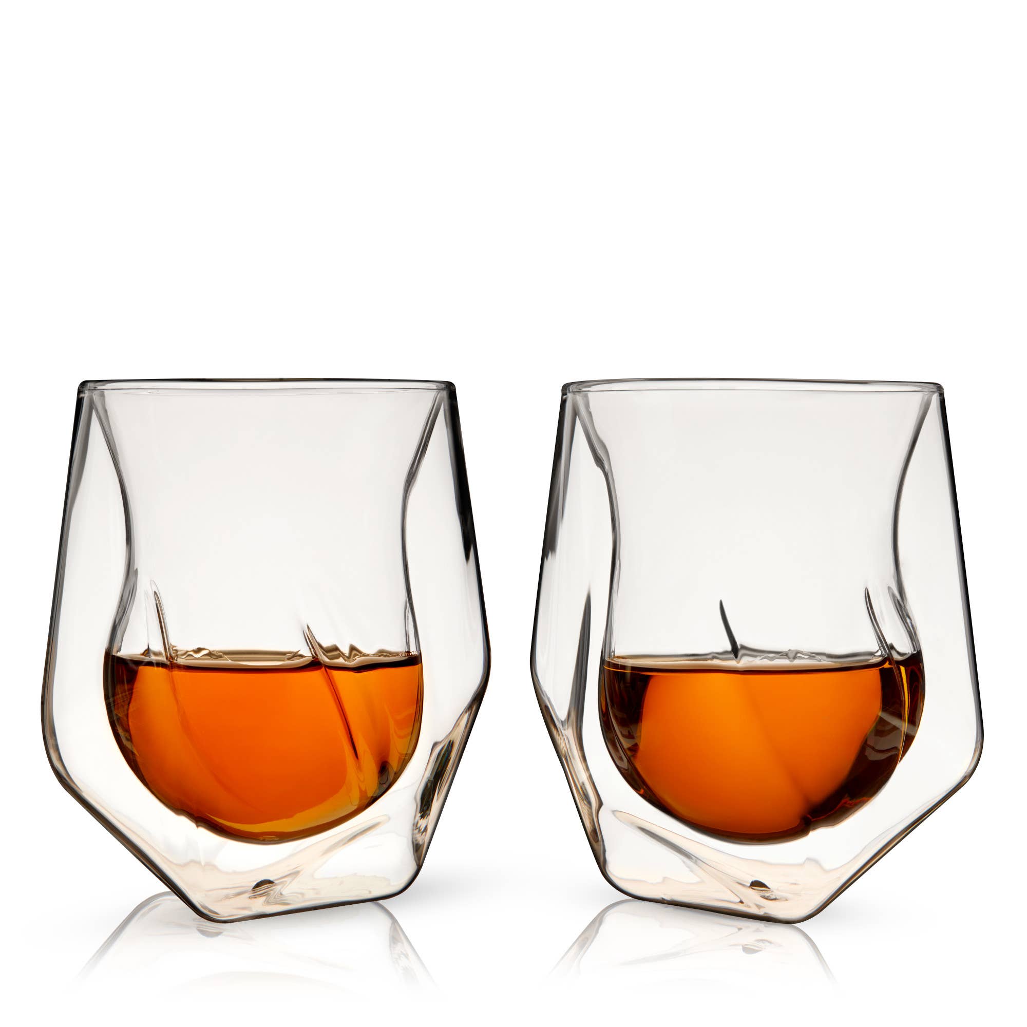 Viski - Wholesale Cocktail/Liquor Glass - Alchemi™ Double Walled Aerating Tasting Glass Set of 20
