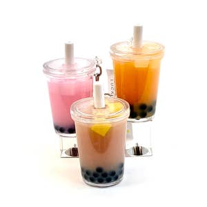 Boba Tea Shaker Lip Balm Set - 3 Pack