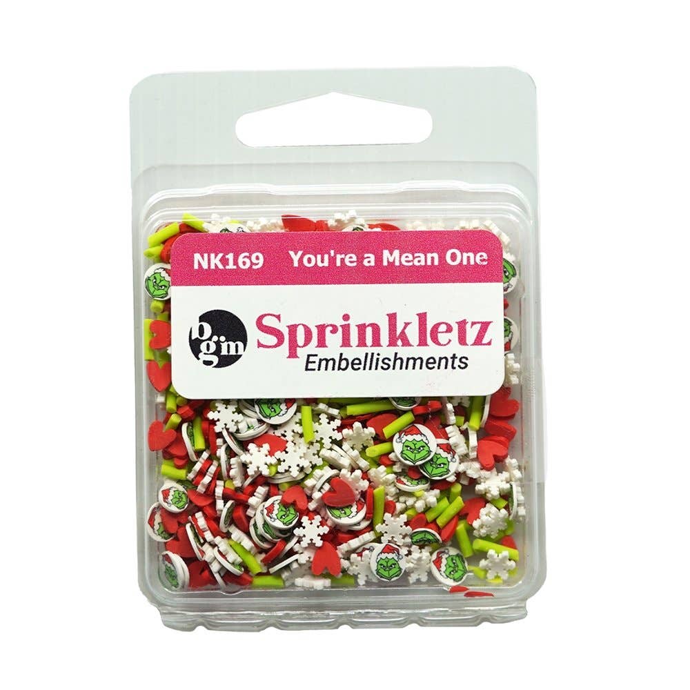 Buttons Galore & More - Vente Matériels de bricolage - Décorations artisanales en pâte polymère You're a Mean One1