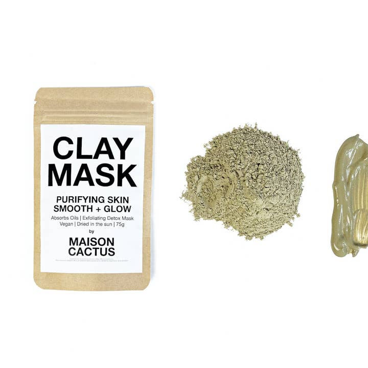 Maison Cactus - Vendita all'ingrosso Maschera viso - Maschera all'argilla verde