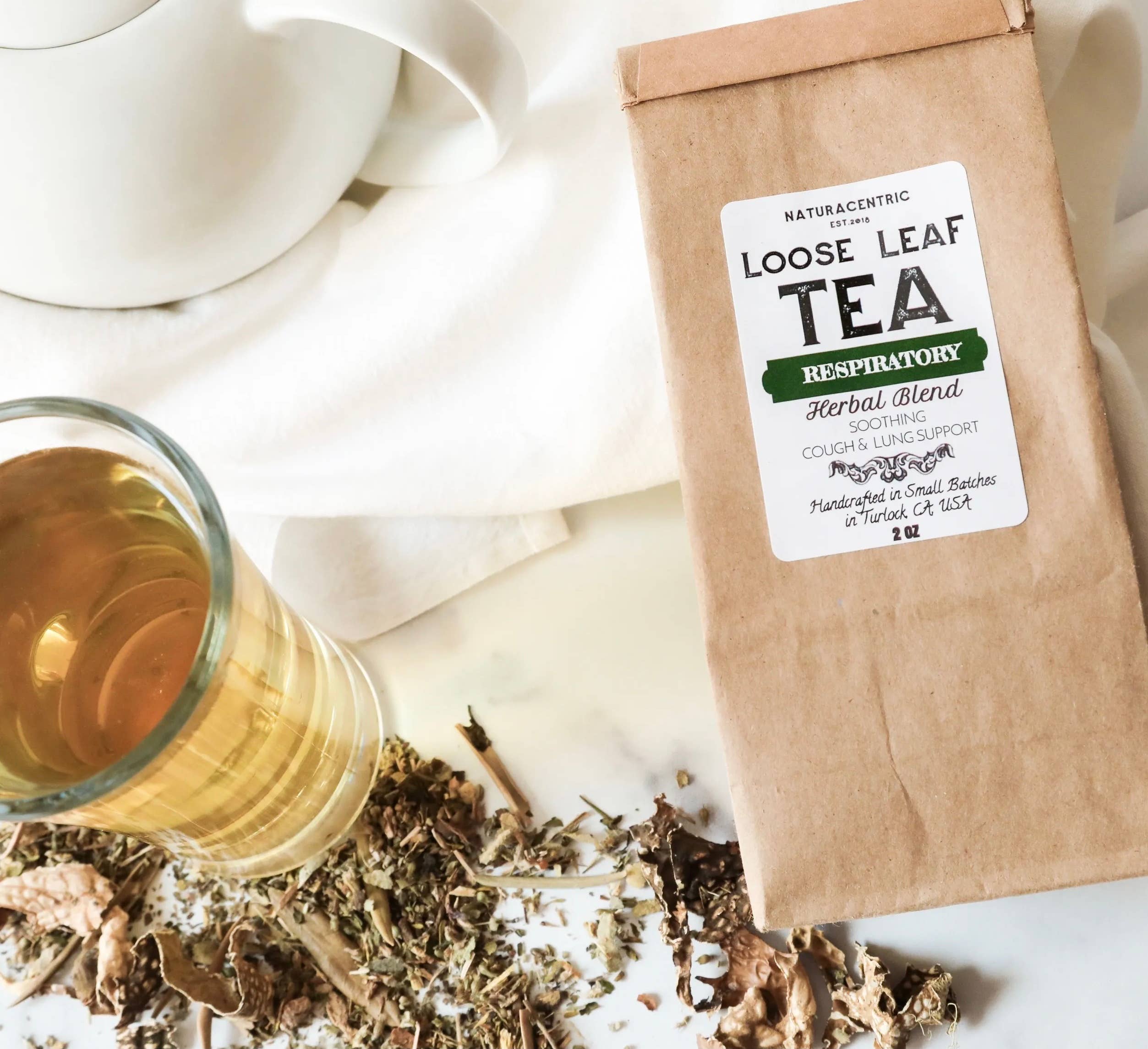 Naturacentric - Wholesale Loose Tea - Respiratory Support Loose Leaf Tea4