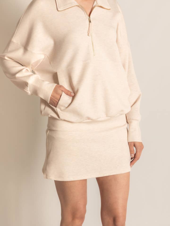 P. CILL – wholesale Sweatshirt - Dam – P. CILL Butter Modal tröja med dragkedja84