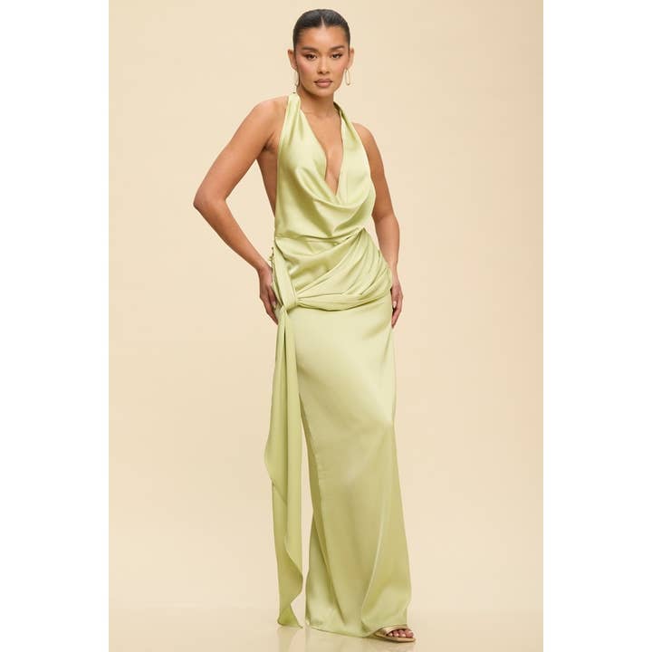 ROBE LONGUE DRAPÉE pour la vente par Luxxel