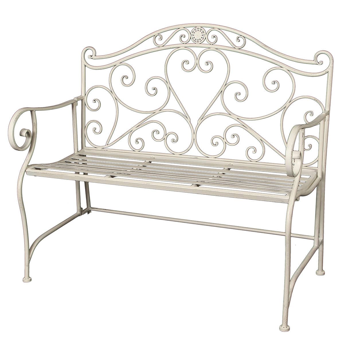 Ambiente Haus - Wholesale Bench - bench - antique white0