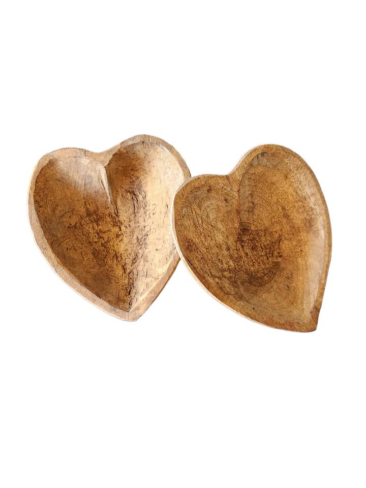 Premium medium heart bowl for wholesale by Luises Perez Imports LLC