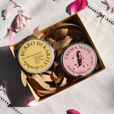 We Inspire Beauty - Wholesale Hand Cream/Lotion - Hand cream and shea butter kit - La Bottega dei Mestieri1