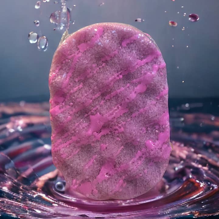Lila Regn Tvål Svamp för wholesale av Euphoria Scents Co