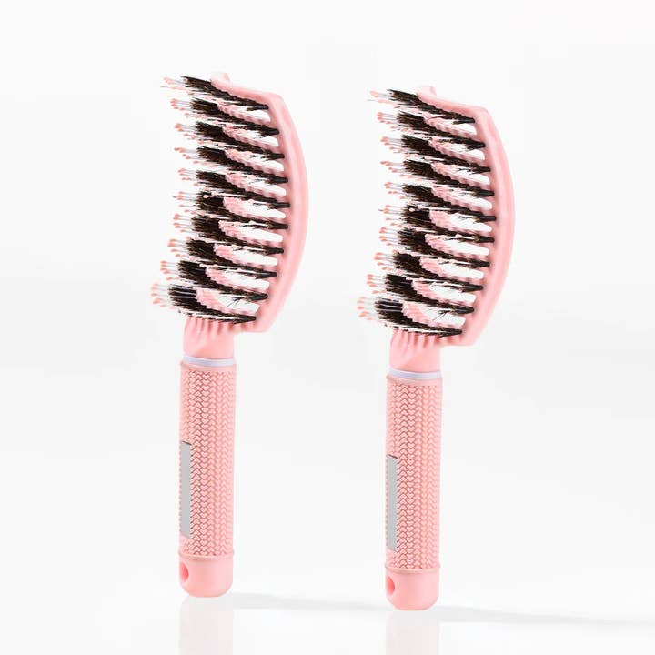 Yuaia Haircare – Engroshandel Hårbørste/kam – Hårbørste med ornebørster - Curved Paddle Brush10