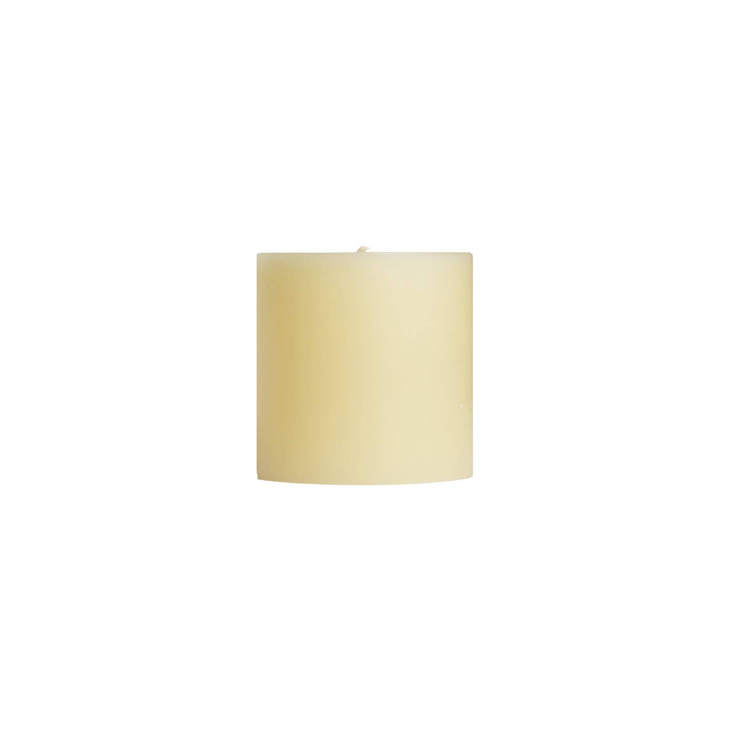 Mole Hollow Candles - Wholesale Pillar Candle - Off White Unscented Pillar Candles - 3x3", 3x6", 3x9" Sizes3