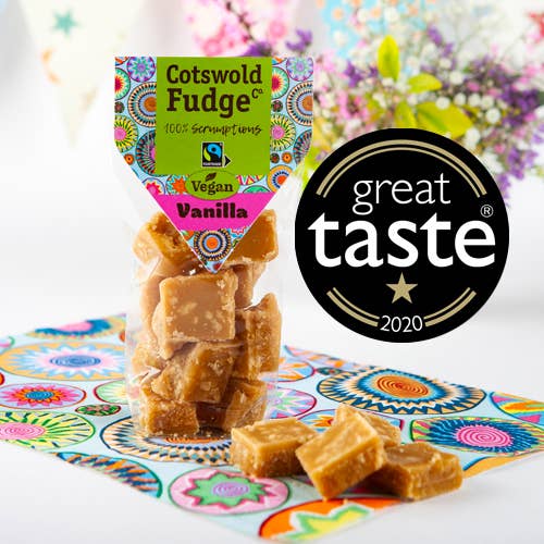 Vegan Vanilla for wholesale by Cotswold Fudge