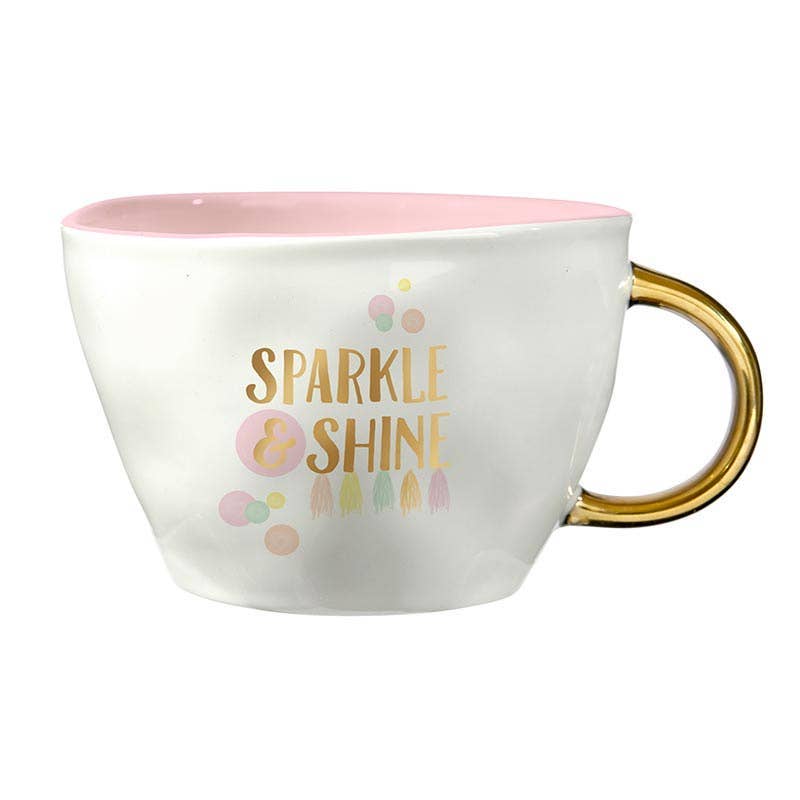 Angle - Wholesale Coffee Mug - Artisan Mug - Sparkle & Shine0