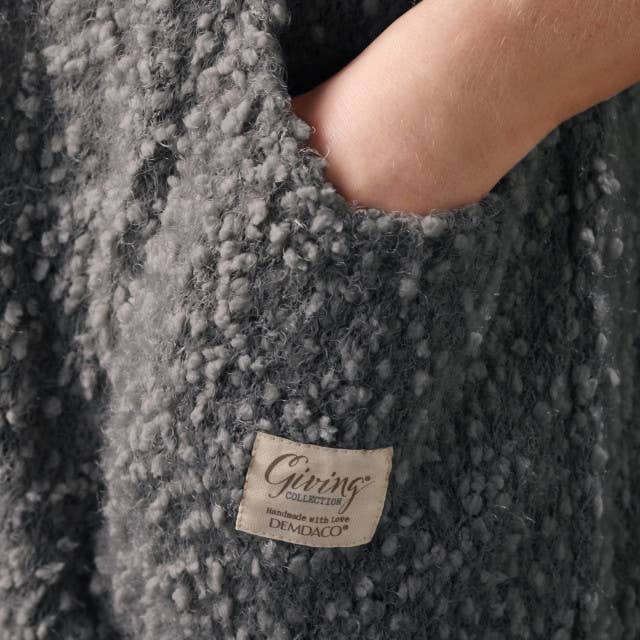 DEMDACO - Wholesale Wrap - Women's - Giving Shawl - Charcoal