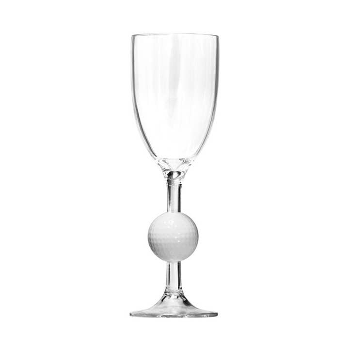 LeadingWare - Vente Verres à vin - AC-0303 - 9 oz Golf Series Verre à vin en plastique0