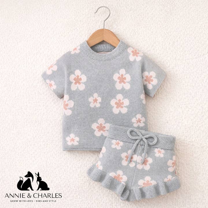 Annie & Charles® Conjunto de tricot „Encanto das Flores“ por atacado de Annie & Charles