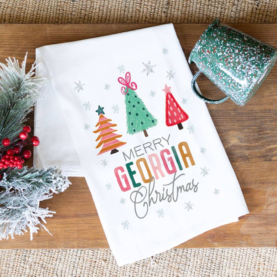 Clairmont & Co - Wholesale Tea Towel - State Products, Kitchen Towel, Christmas Decor, Custom Towel12