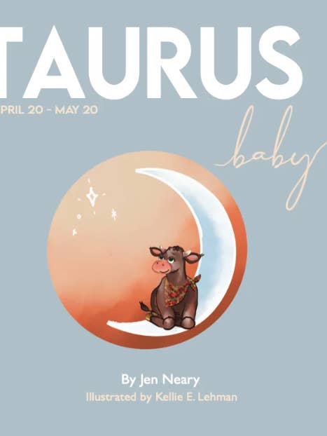 Taurus zodiac baby book for wholesale by zodiac baby