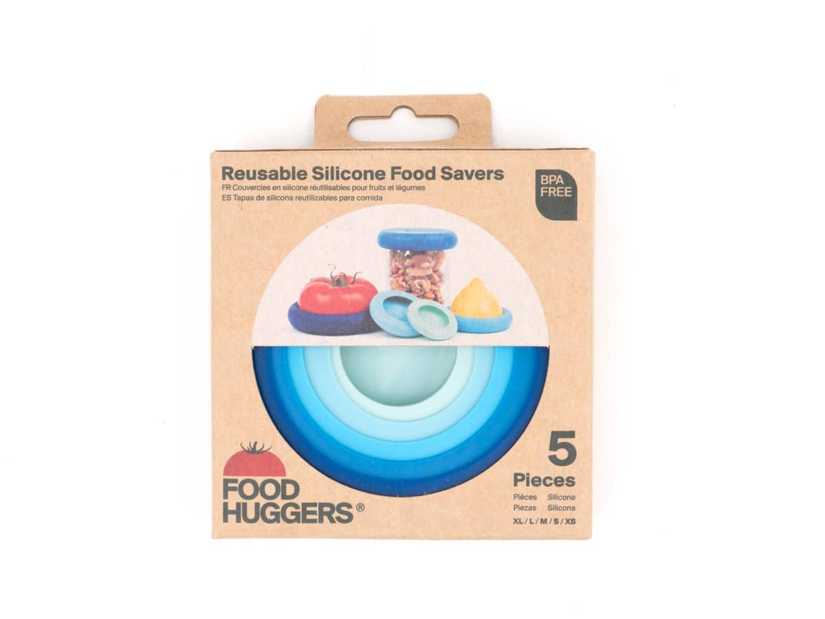 Food Huggers - Wholesale Food Storage Wrap/Bag - Ice Blue Food Huggers - Set of 51