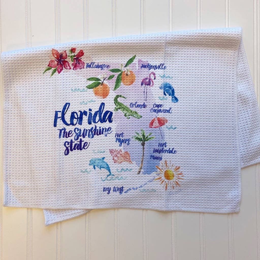 Caloosa WaterWear - Wholesale Tea Towel - Caloosa Microfiber Dish Towels8