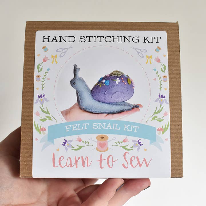 DelilahIris Designs – wholesale Sömnadskit – Gör ditt eget stoppade snigel-DIY-kit2