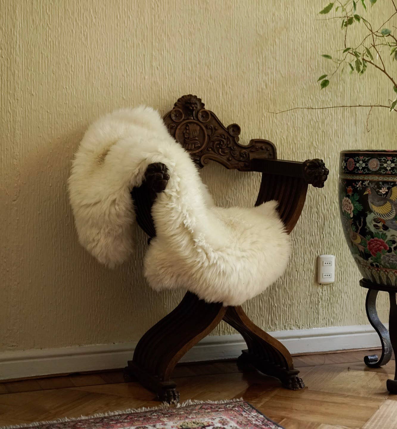 Prima de Sur - Wholesale Area Rug - White Sheepskin Rug Large Premium2