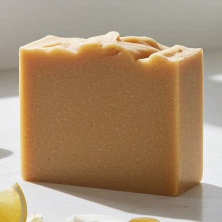Lemon & Honey Soap for wholesale by Mellow Suds