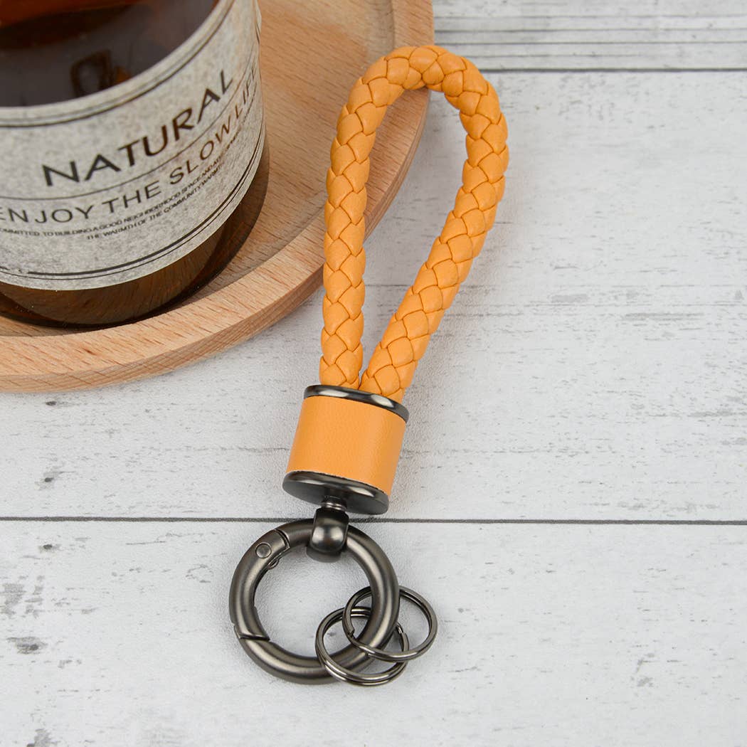 SoapElenGlen - Wholesale Keychain - Women's - Handmade Braided Leather Keychain5